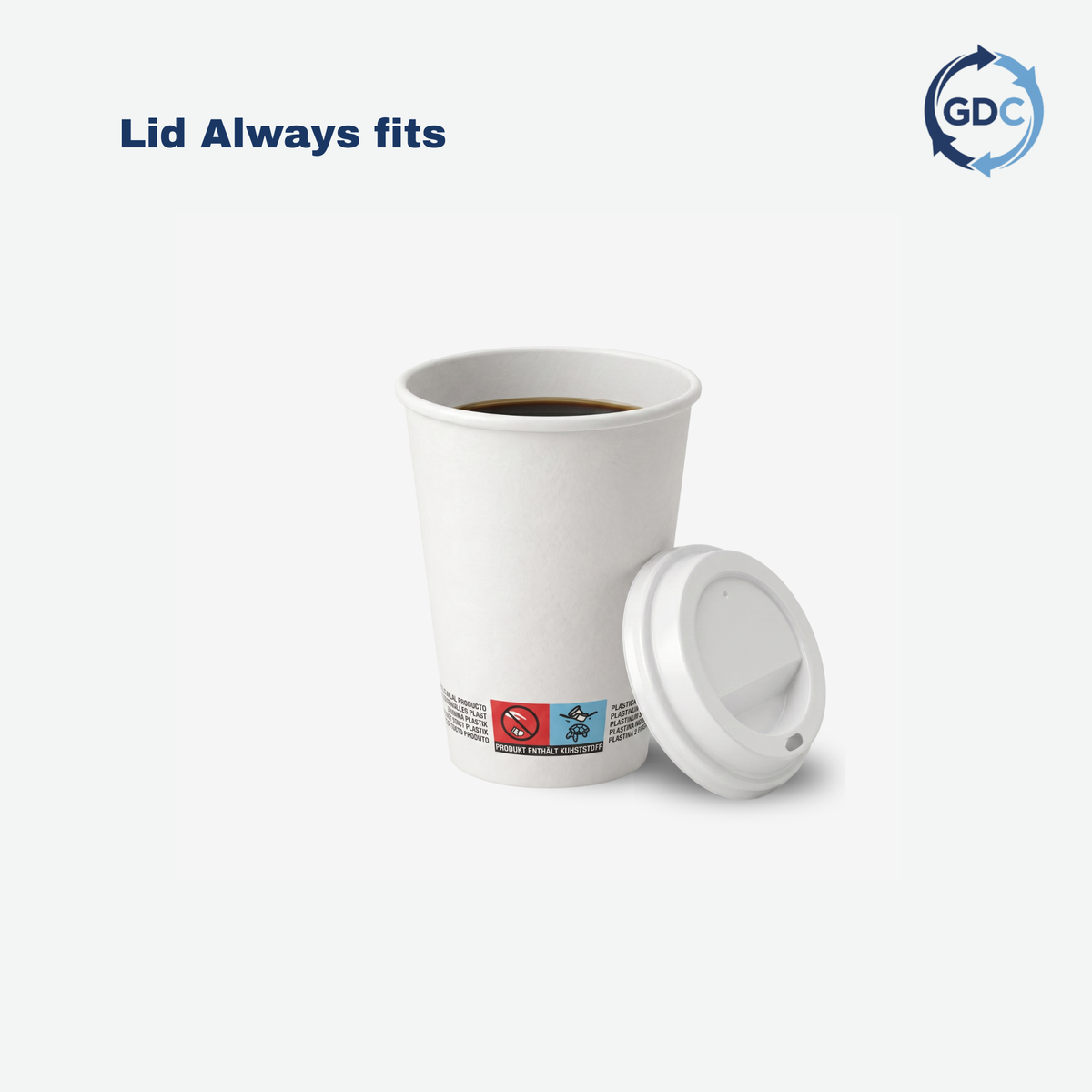 Double Walled Coffee Cups, 1,000 per box (Lids included)