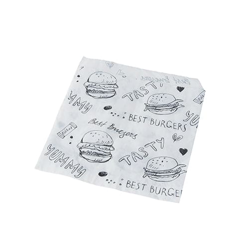 1000 Greaseproof Burger bags