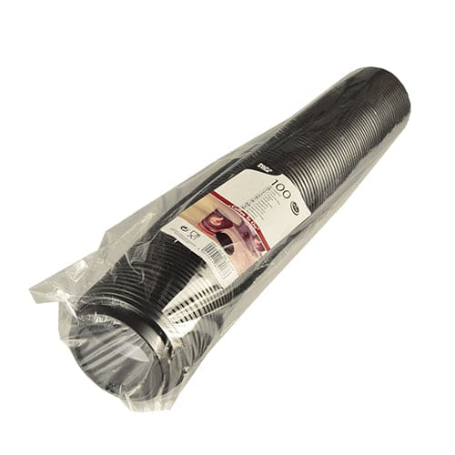 1000 Black Dome Lids (Diameter 8cm)