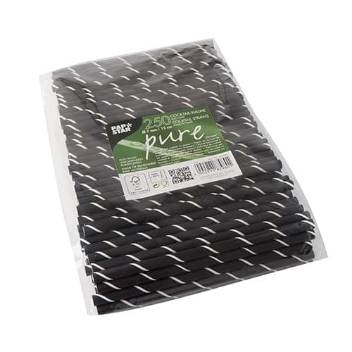 4000 Striped Cocktail Drinking Straws