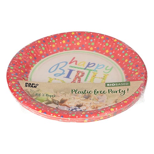 birthday paper plates