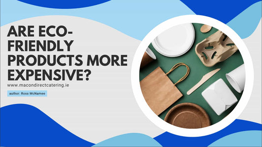 Are eco-friendly catering disposables more expensive?