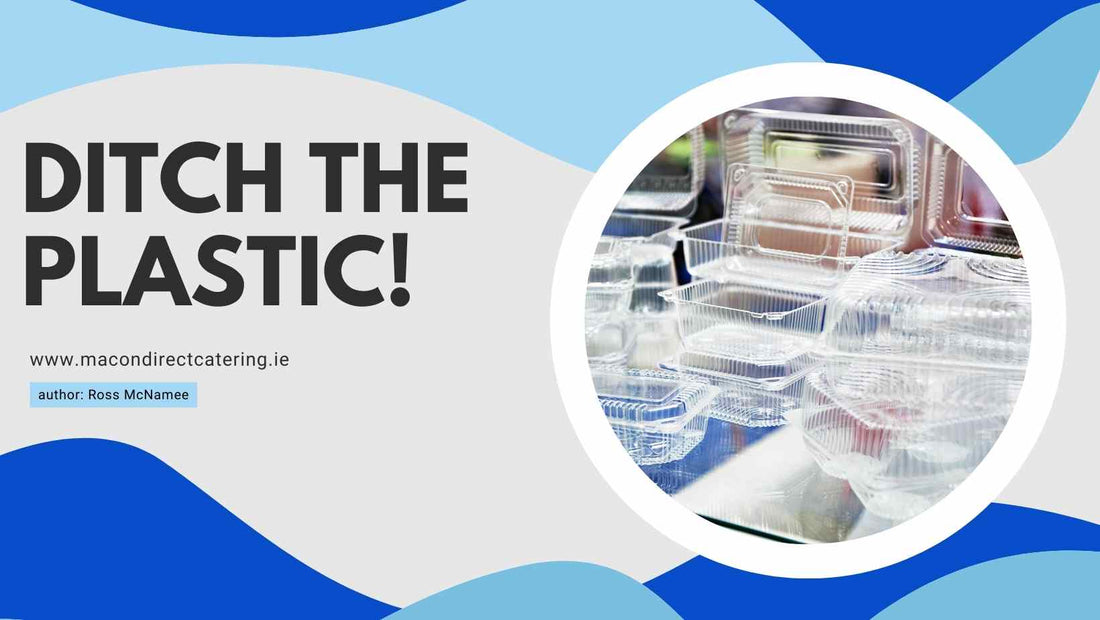 Ditch the Plastic: Top Alternatives to Plastic Catering Disposables!