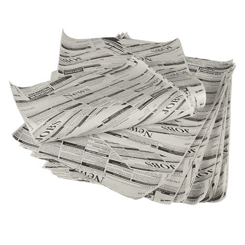 newsprint greaseproof sheets