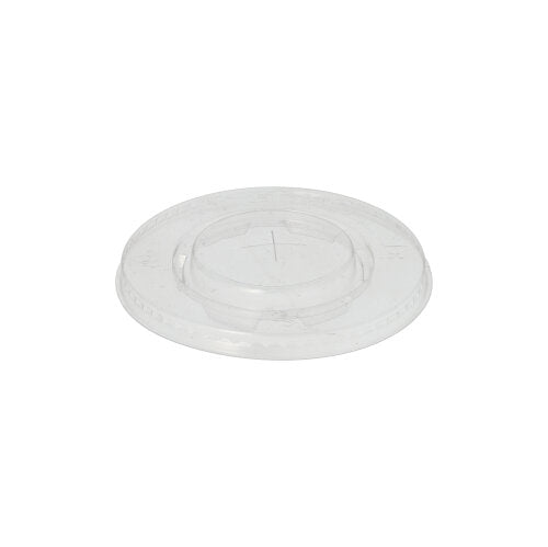 Cross Recessed Lid, Crystal Clear - 2000 units
