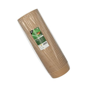 Round Cardboard Salad Bowls - 300 units