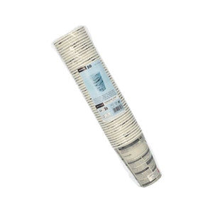 1,000 300ml Paper cup "Newsprint", 0.3L Ø8cm White
