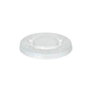1,800 Polystyrene Lids fits (4-500ml), Ø9cm Clear