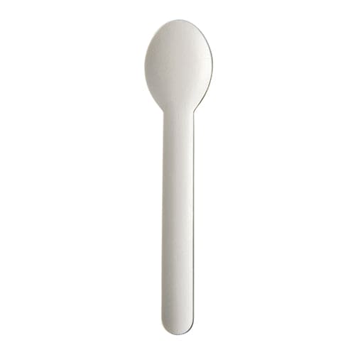 1,000 Paper Spoons, 15.8cm White