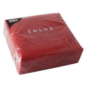 1,200 Red Napkin 1-ply, 33cm x 33cm