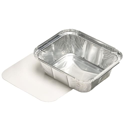 Square foil tray