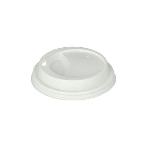 1,000 Disposable Coffee Cup Lids, Ø9cm White