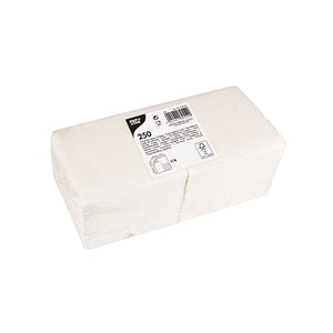 2,000 Napkins 2-ply, 24cm x 24cm White