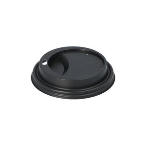 1,000 Black Dome Lids, Ø9cm