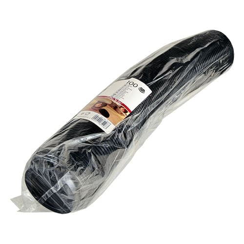 1000 Black Dome Lids (Diameter 9cm)