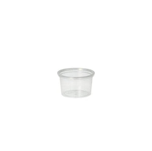 Transparent Deli Pots - 1000 units