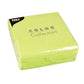 lime green napkin 1-ply