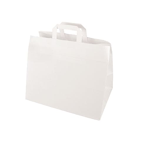 white carrier bags