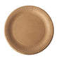 brown paper plate 