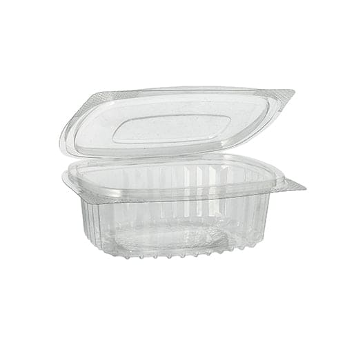 600 250ml Clear Salad Bowls, 4.3cm x 10.6cm