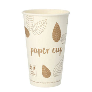 1,000 400ml Paper Cup, 0.4L Ø9cm Brown