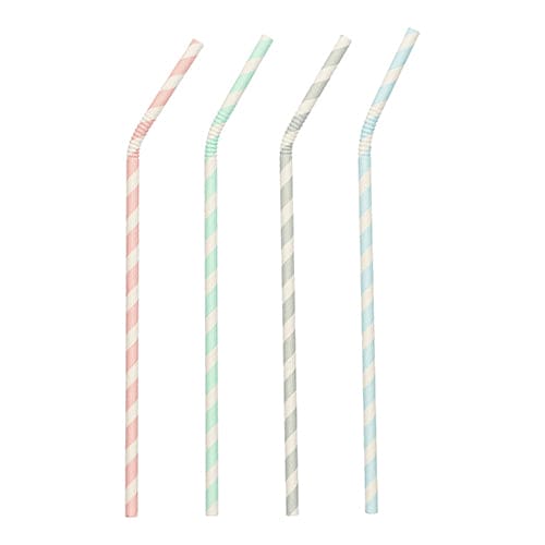 colour paper straws 