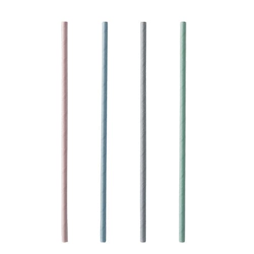 coloured paper straws 