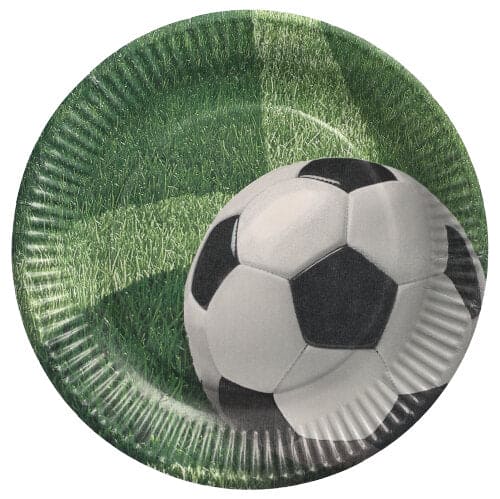 football paper plate