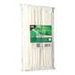 1000 White Flexible Wrapped Straws