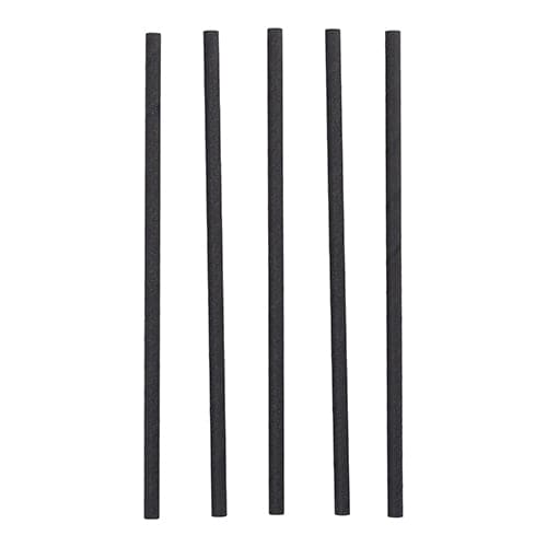 black paper straw 