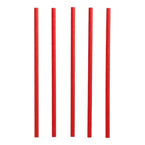 red paper straw 