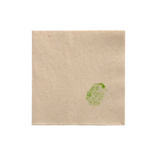 Nature Unbleached Double Ply Napkins - 1000 units